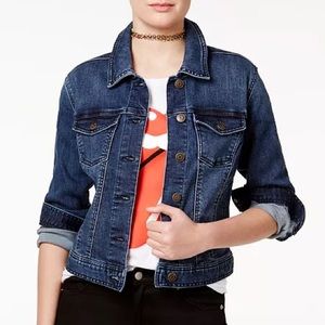 Celebrity Pink Dark Wash Jean Jacket - Size Junior XL, NWT